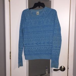Victorias Secret Pink Blue Crewneck